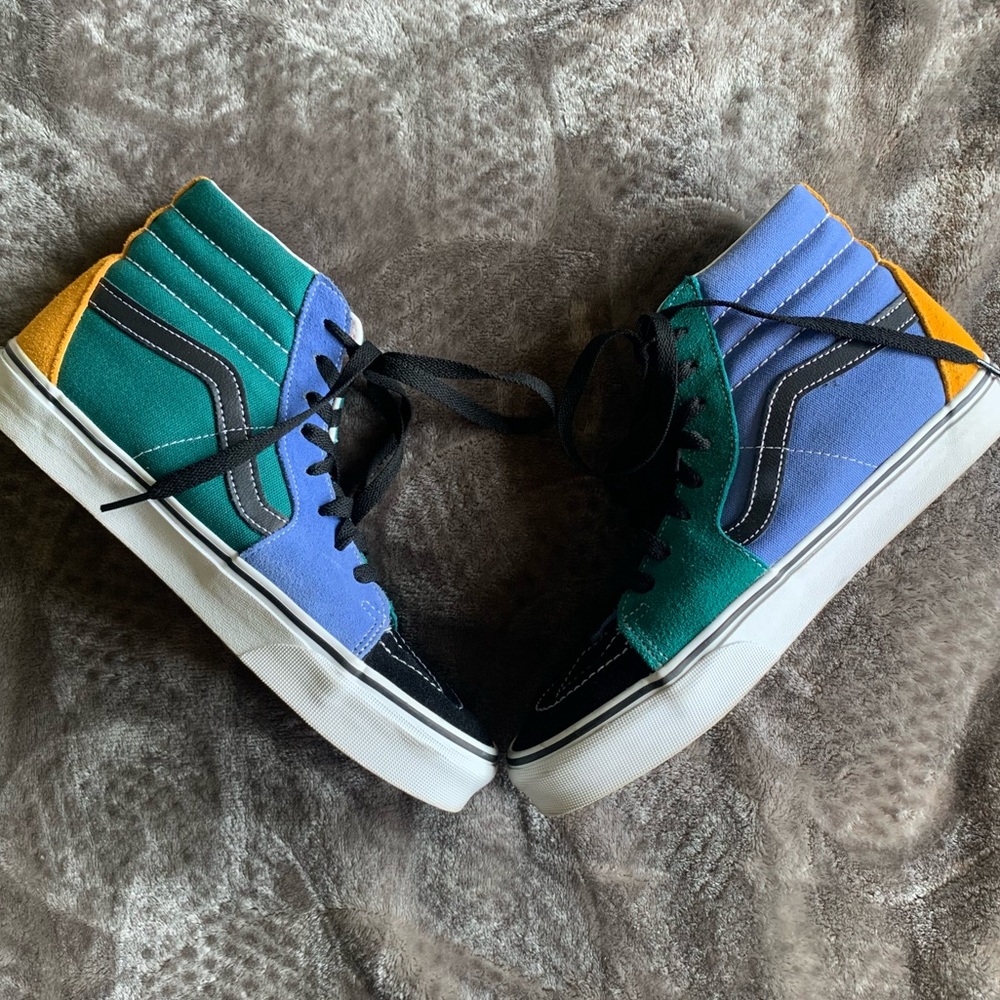 Vans SK8-HI Mix and Match Cadmium Yellow Tidepool